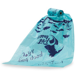 PetBuddy sáčky na exkrementy OCEÁN 4 role/ á 20 sáčků s potiskem a vůní