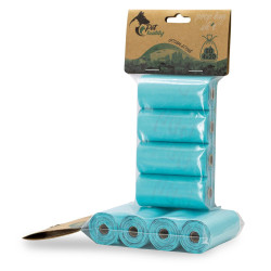 PetBuddy sáčky na exkrementy OCEÁN 4 role/ á 20 sáčků s potiskem a vůní