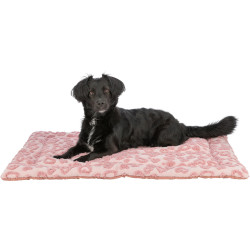 Podložka na ležení HEARTS, 90 x 70 cm, růžová - LIMITOVANÁ NABÍDKA