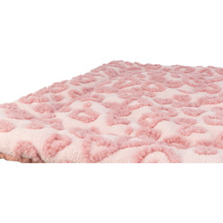 Podložka na ležení HEARTS, 90 x 70 cm, růžová - LIMITOVANÁ NABÍDKA