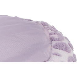 Pelech HEARTS se srdíčky, kulatý s okrajem, 50 cm, lila - LIMITOVANÁ NABÍDKA