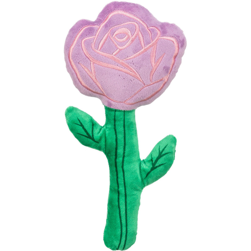 Rose VALENTINE, valentýnská růže 28 cm, lila - LIMITOVANÁ NABÍDKA