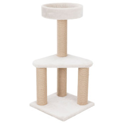 Škrábadlo IVAN 82 cm, světle šedé