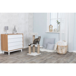 Škrábadlo IVAN 82 cm, světle šedé