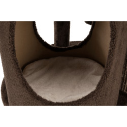 Škrabadlo EMIL pro starší kočky 96 cm hnědo/béžovo/přírodní