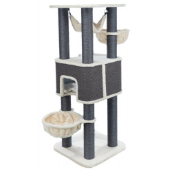 XXL škrábadlo HUMBERTO, 174 x 68 x 68, krémová/šedá