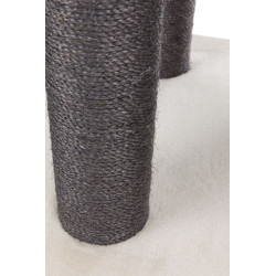 XXL škrábadlo HUMBERTO, 174 x 68 x 68, krémová/šedá