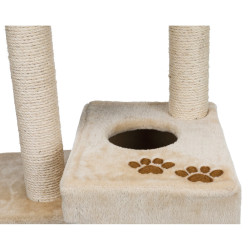 Škrábadlo ALICANTE 142cm, - béžové