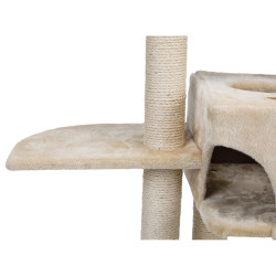 Škrábadlo ALICANTE 142cm, - béžové