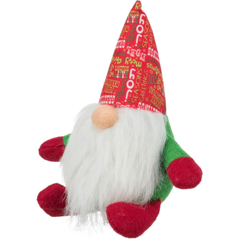 Xmas Dwarf - vánoční skřítek, hračka pro psy se zvukem, 21 cm, různé druhy