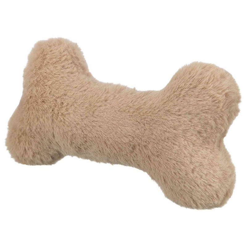 Xmas Bone - kost 24 cm, hračka pro psy se zvukem, plyš