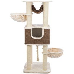 Škrabadlo HUMBERTO XXL, 174 cm, krémová/tmavě hnědá