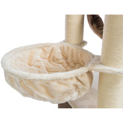 Škrabadlo HUMBERTO XXL, 174 cm, krémová/tmavě hnědá