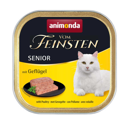 ANIMONDA paštika SENIOR - drůbeží pro starší kočky100g