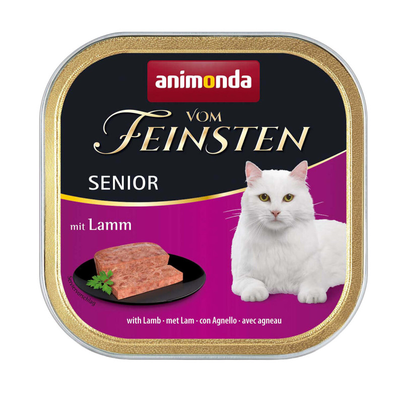 ANIMONDA paštika SENIOR - jehněčí pro starší kočky 100g