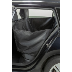 Potah na sedadlo auta, oddělitelné boční panely, 1.5 x 1.35 m, černá