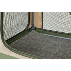 Tranportní přepravka COMFY, L: 63.8 x 60.7 x 95.5 cm, olivová/béžová