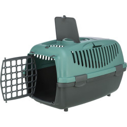 Transportní box CAPRI II, XS-S: 37x34x55cm (max. 8kg), tmavě šedá/petrolejová