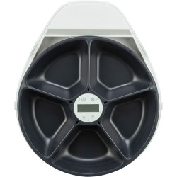Automatické krmítko TX4+1 (F10) s chlazením, 5 × 0,29 l / 35,5 × 10 × 30,8 cm, bílá/černá