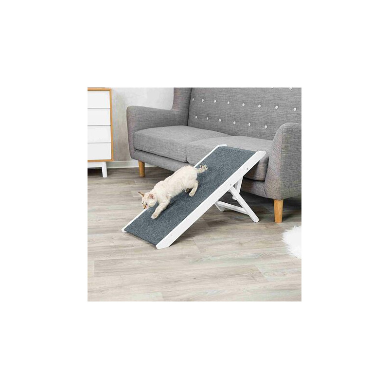 Rampa, výškově nastavitelná 36 x 90 cm bílá