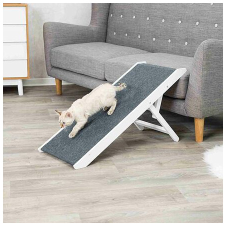 Rampa, výškově nastavitelná 36 x 90 cm bílá