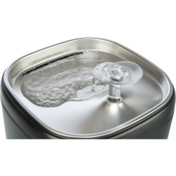 Pitná fontánka Aqua Pure, 2 l/18 × 14,7 × 18 cm, plast/nerezová ocel, černá