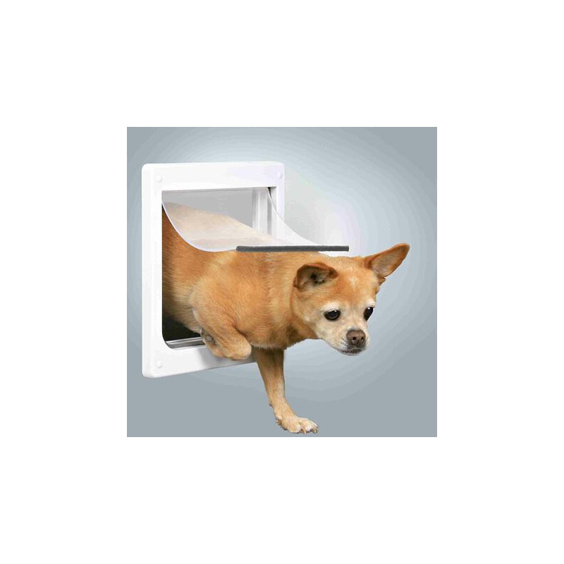 Průchozí dvířka pro psy XS-S dvoucestné 25 x 29 cm