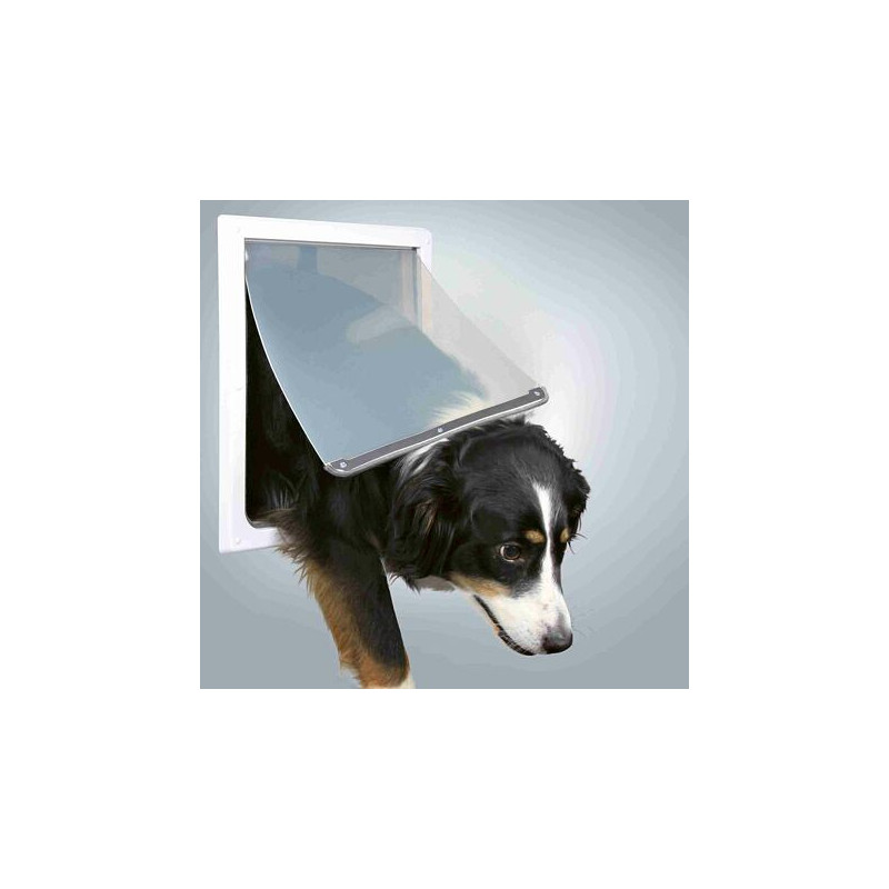 Průchozí dvířka pro psy M-XL dvoucestné 39 x 45 cm