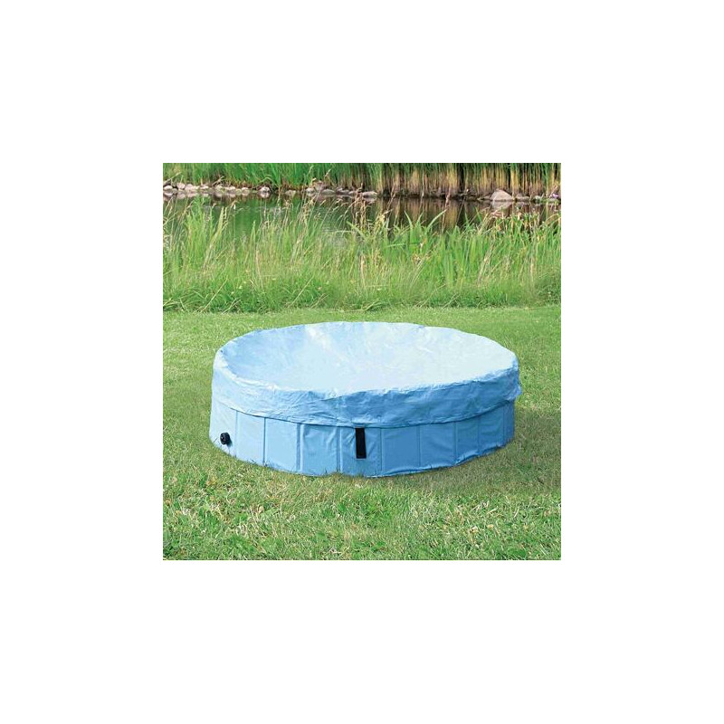 Ochranná plachta na bazén 70 cm kód 39481 sv.modrá