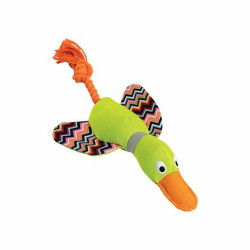 Kachna ležící 33 cm, plyš / bavlna, HipHop