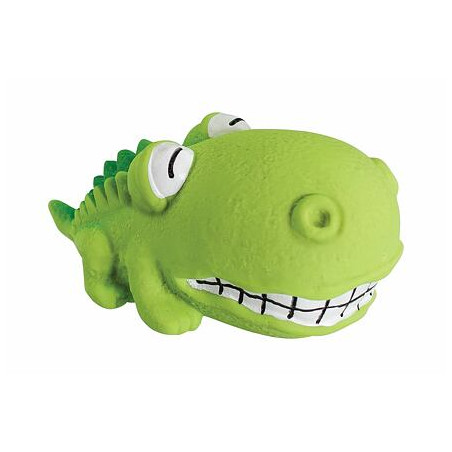 Mini krokodýl BigHead 9 cm, se zvukem, latex, HipHop