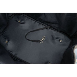 Transportní taška RACHEL, 25 x 30 x 40 cm, max 7 kg, šedá/světlehnědá