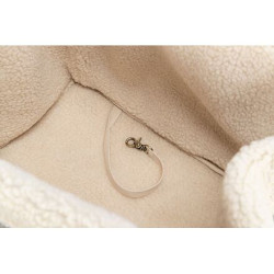 Transportní taška RACHEL, 25 x 30 x 40 cm, max 7 kg, šedá/světlehnědá