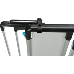 Horní mřížka k 13201 univerzální mříž, 92 × 27 × 4 cm, světle šedá/stříbrná