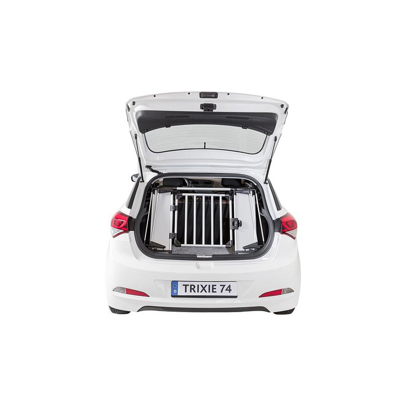 Univerzální zadní mřížka/mění kufr v přepravku 94 -114 x 69 x 53 cm, světlešedá/stříbrná