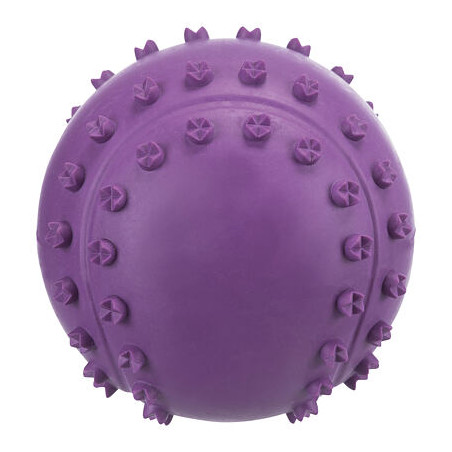 Míč s bodlinami a zvukem 6 cm