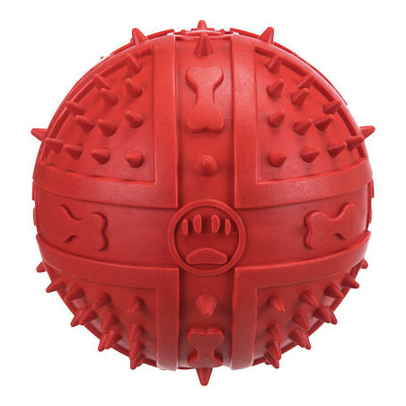 Míč s bodlinami a zvukem 9 cm