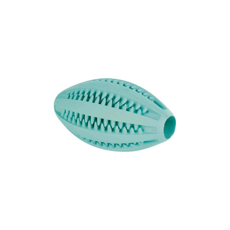 DENTAfun RUGBY míč s mátou 11cm TRIXIE