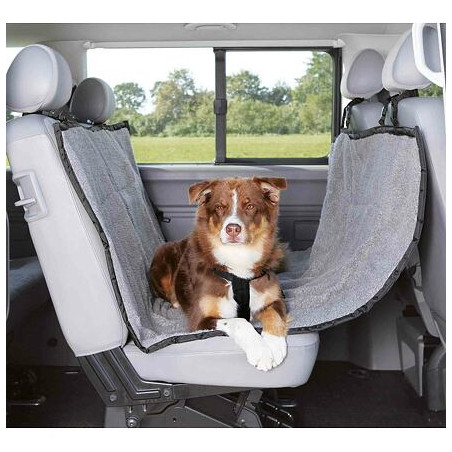 Autopotah na zadní sedadla flís/polyester 1,35x1,50m