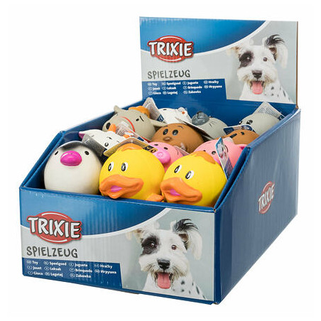 Latexový míček s nožičkami 6 cm