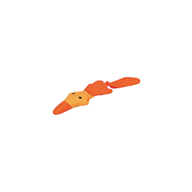 Plovoucí oranžová kačena se zvukem 50 cm