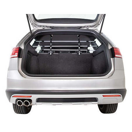 Mříž do nákl.prostoru auta 3díly š.96-163cm,v.34-48cm stříbr