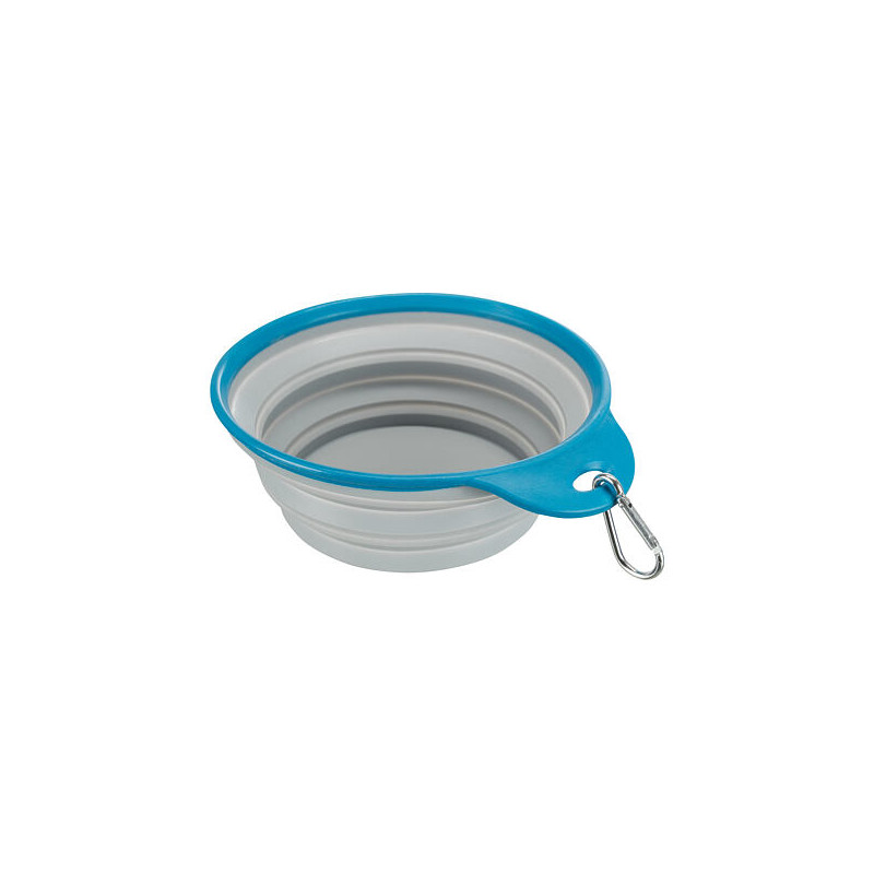 Cestovní silikonová miska s pevným okrajem 1 l/18 cm