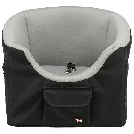 Autosedačka, stabilní, šedo/černá 41x39x42