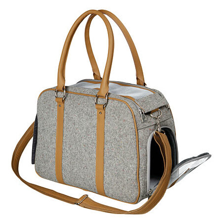 Přepravní taška HELEN 19 x 28 x 40 cm šedá