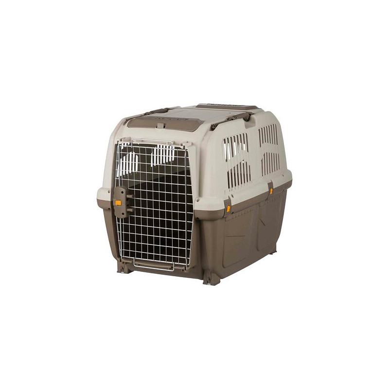 Transportní přepravka SKUDO 5, M, 59x65x79cm tmavě šedá/písková