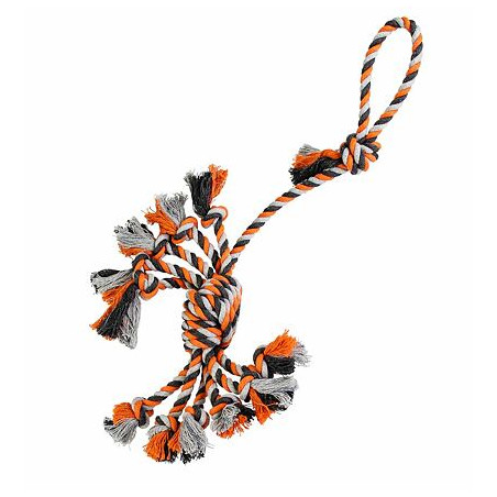 Přetahovadlo SPIDER HipHop s 11 rameny 51 cm / 150 g šedá, tm.šedá, oranžová