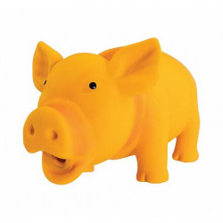 Prasátko plněné 16cm, se zvukem, latex, HipHop