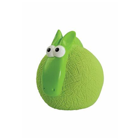 Zelený míč koník se zvukem 5 cm, latex, HipHop