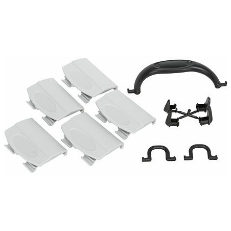 Madlo, svorky, zámky k 3981-83/3985/3986, světlešedá